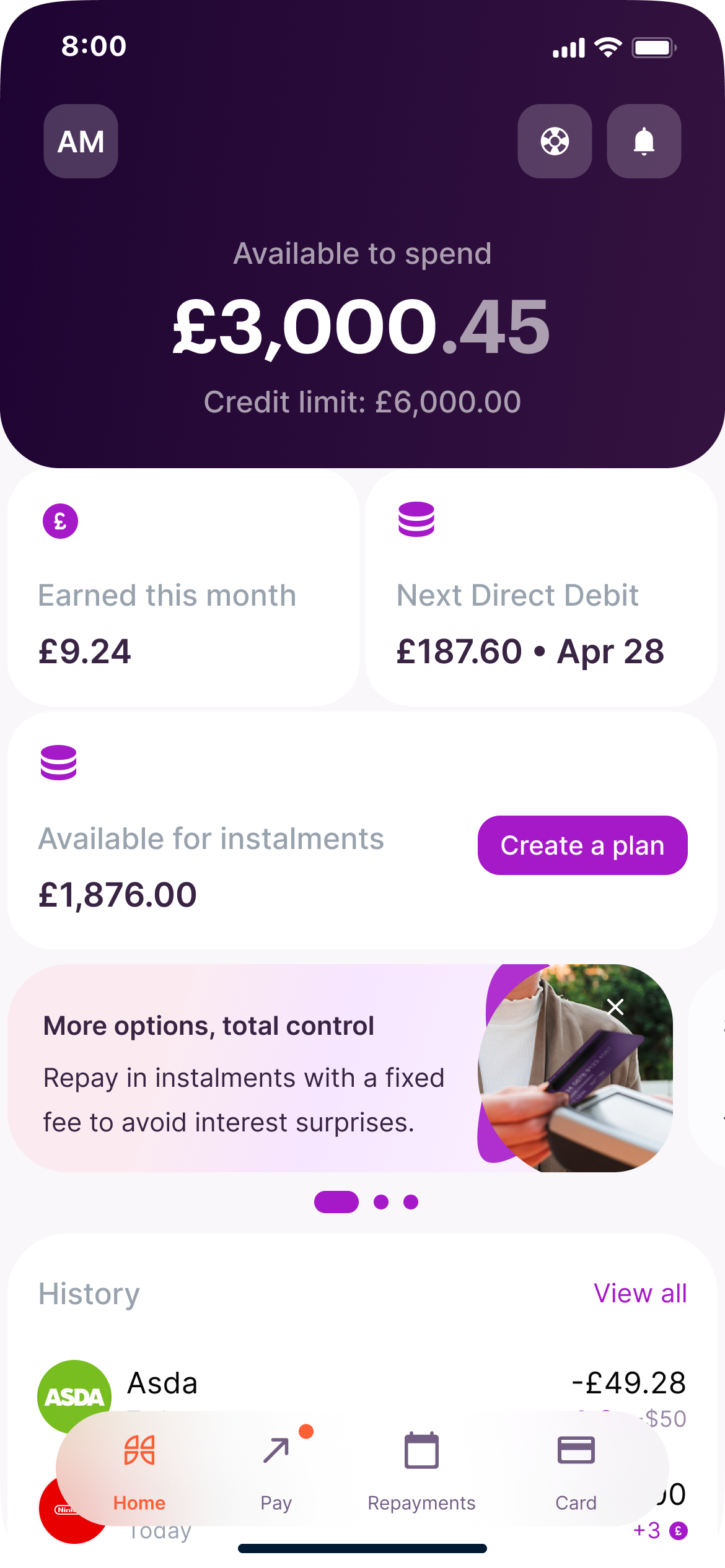 Examples of mobile app design