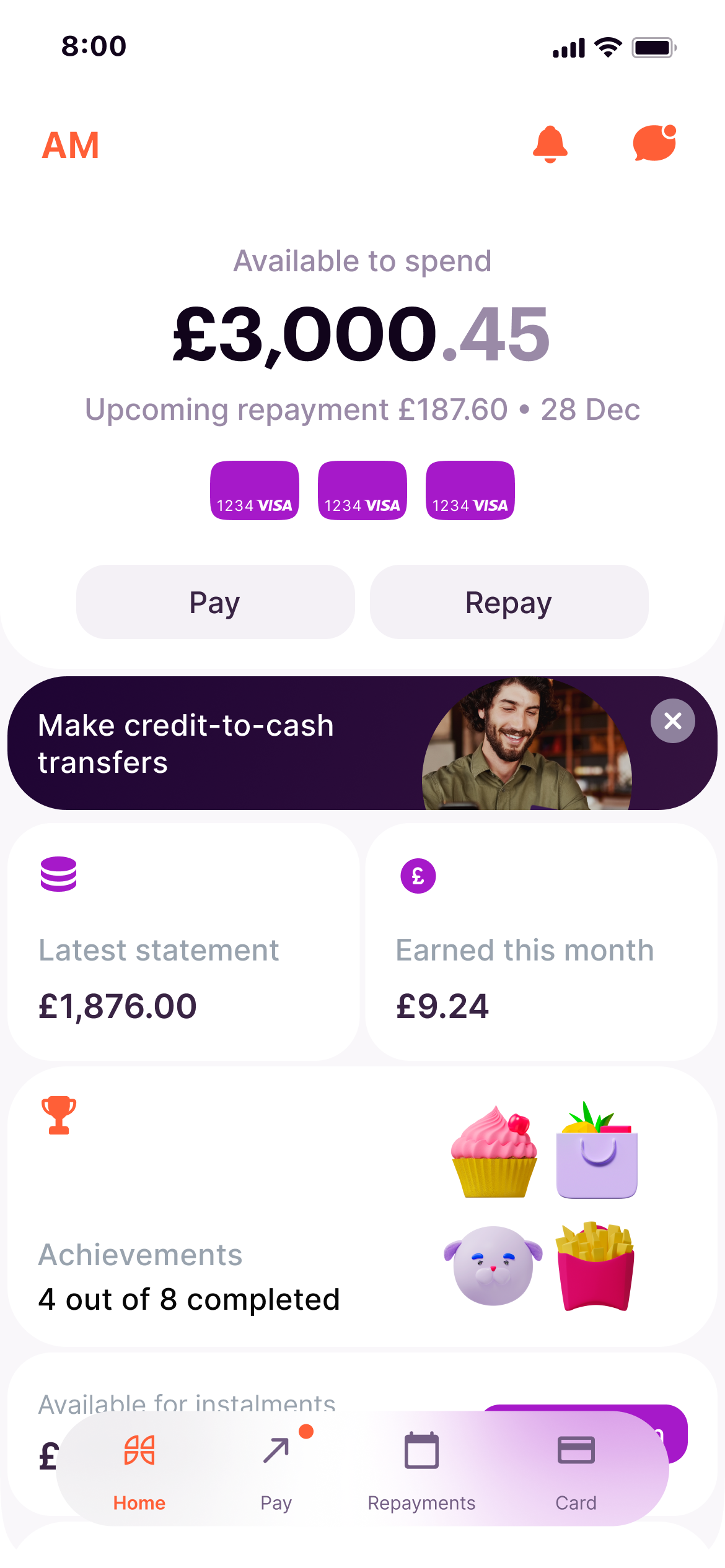 Examples of mobile app design
