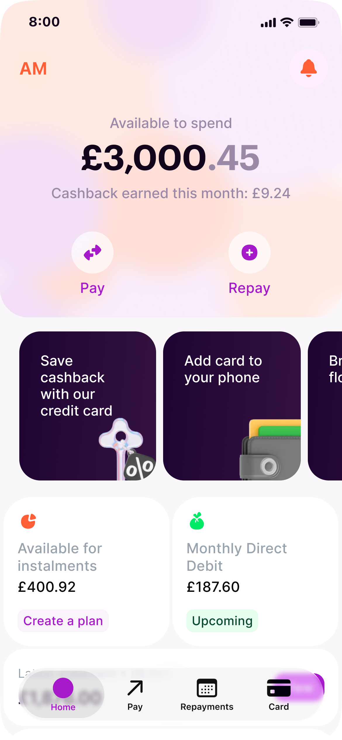 Examples of mobile app design