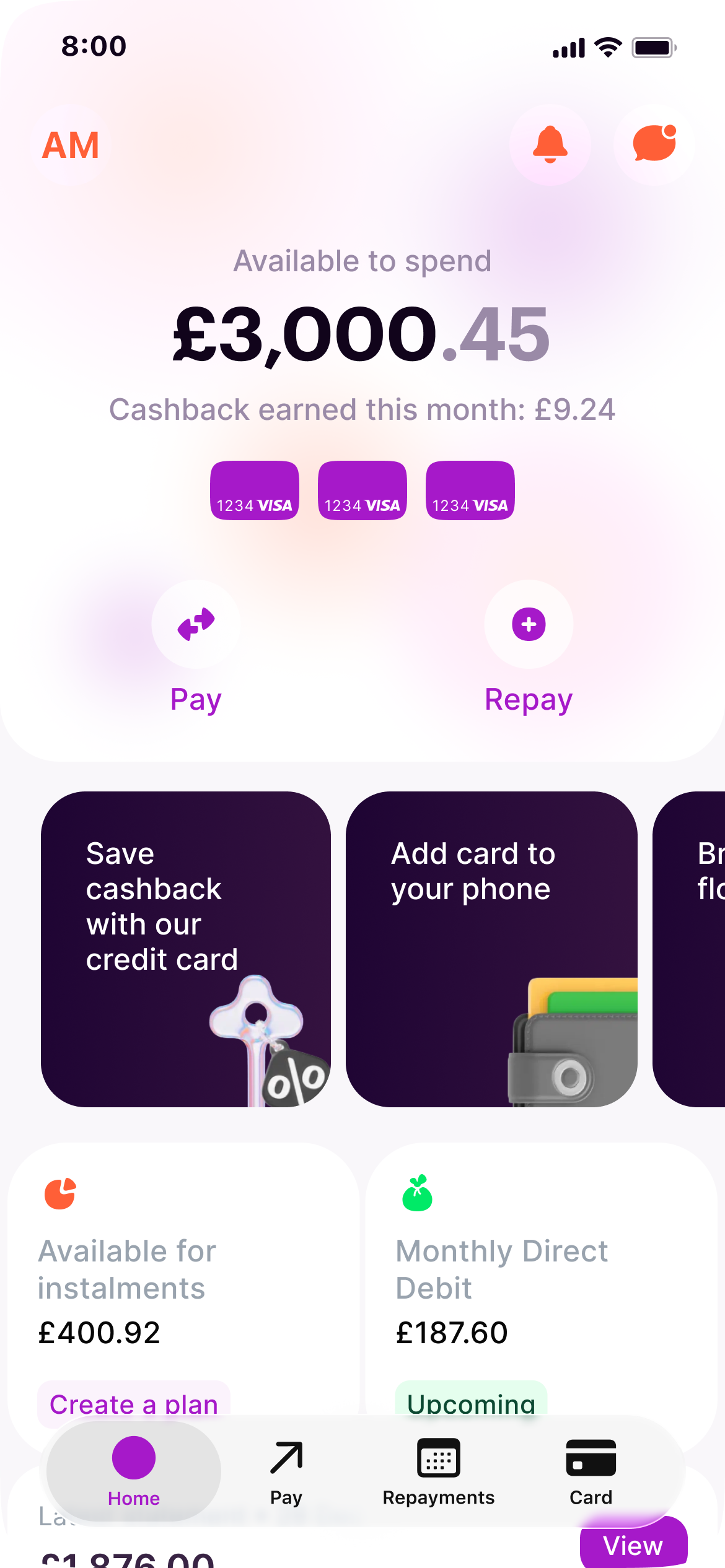 Examples of mobile app design